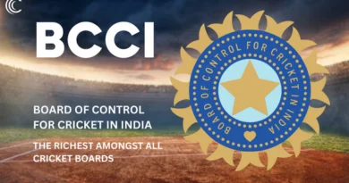 BCCI : The Richest cricket board in the world.