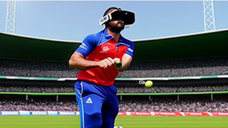 Technology of Virtual Reality in Cricket.